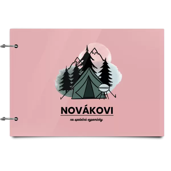 Plexi album se sponami Na společné vzpomínky