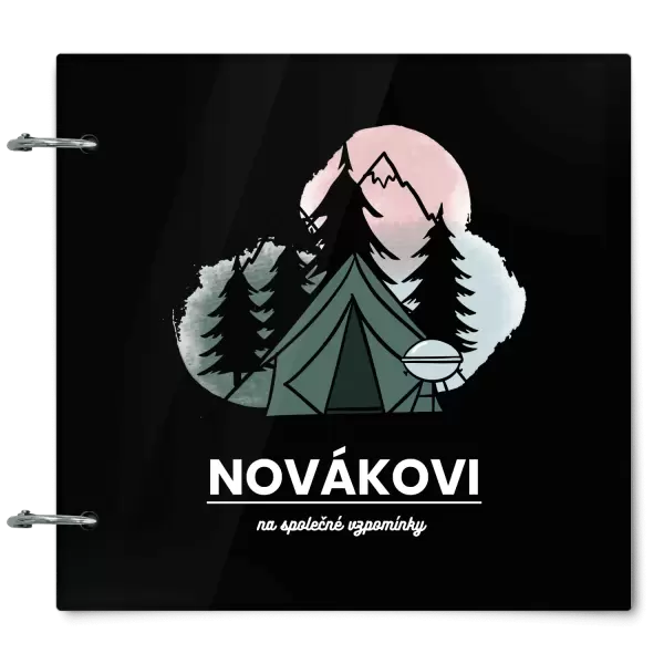 Plexi album se sponami Na společné vzpomínky