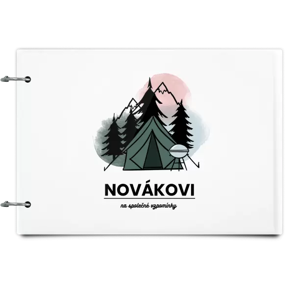 Plexi album se sponami Na společné vzpomínky