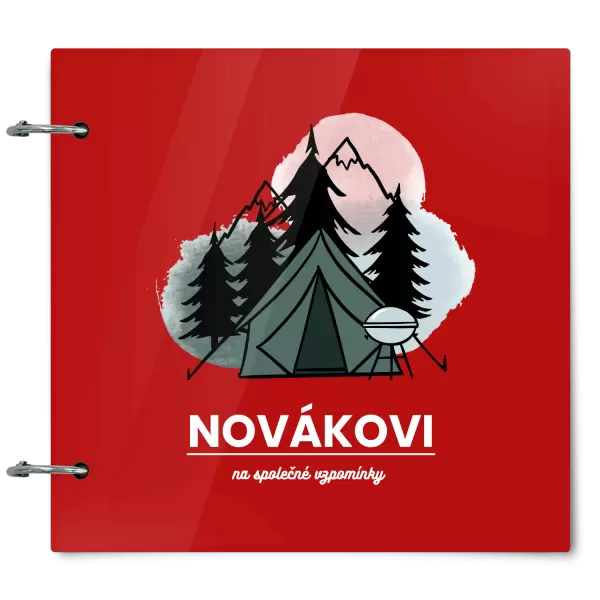 Plexi album se sponami Na společné vzpomínky