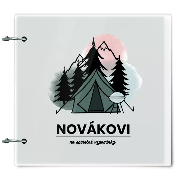Plexi album se sponami Na společné vzpomínky