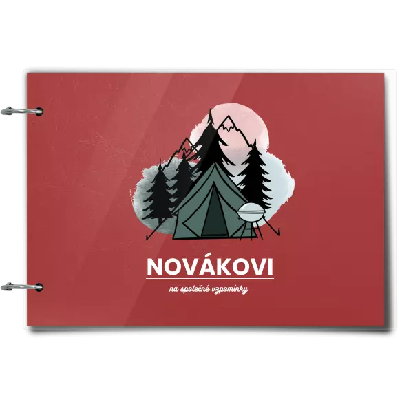 Plexi album se sponami Na společné vzpomínky