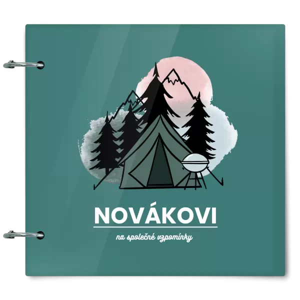 Plexi album se sponami Na společné vzpomínky