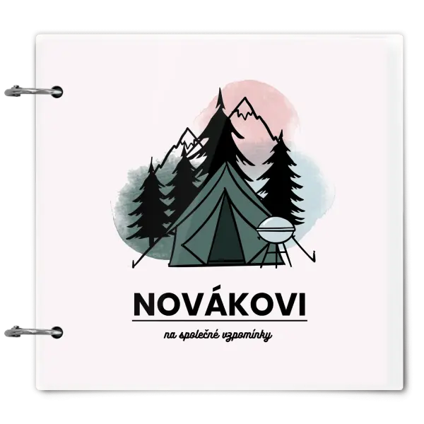 Plexi album se sponami Na společné vzpomínky