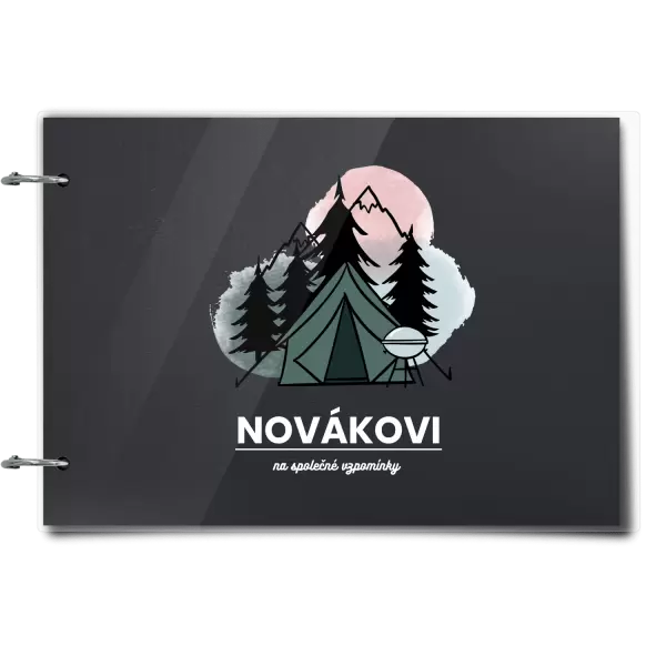 Plexi album se sponami Na společné vzpomínky