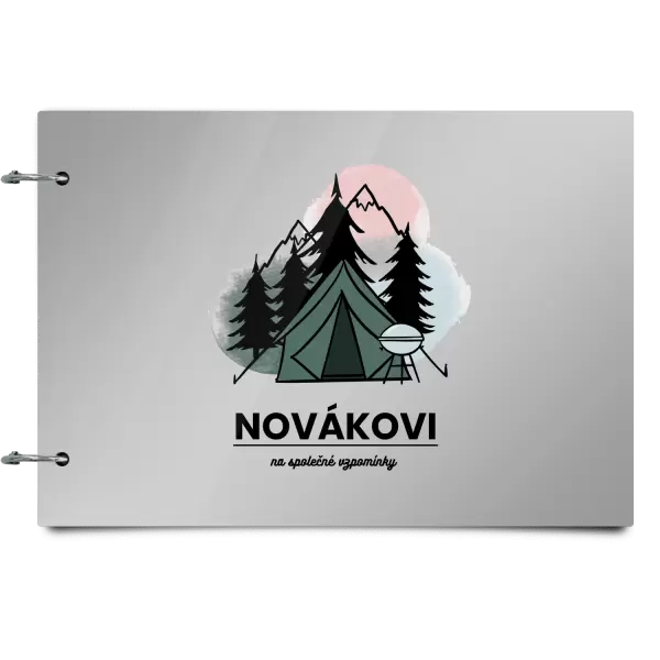 Plexi album se sponami Na společné vzpomínky