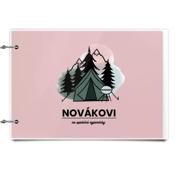 Plexi album se sponami Na společné vzpomínky