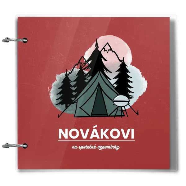 Plexi album se sponami Na společné vzpomínky