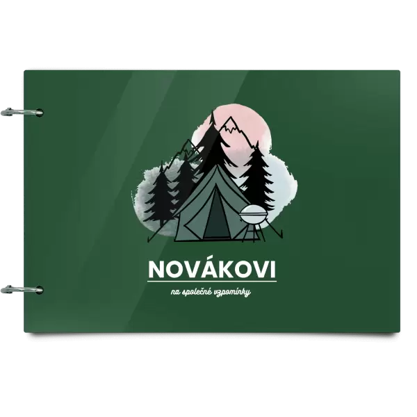 Plexi album se sponami Na společné vzpomínky