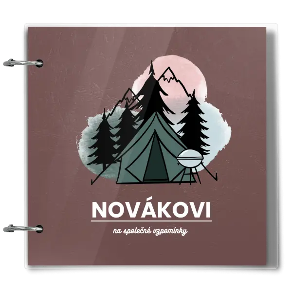 Plexi album se sponami Na společné vzpomínky