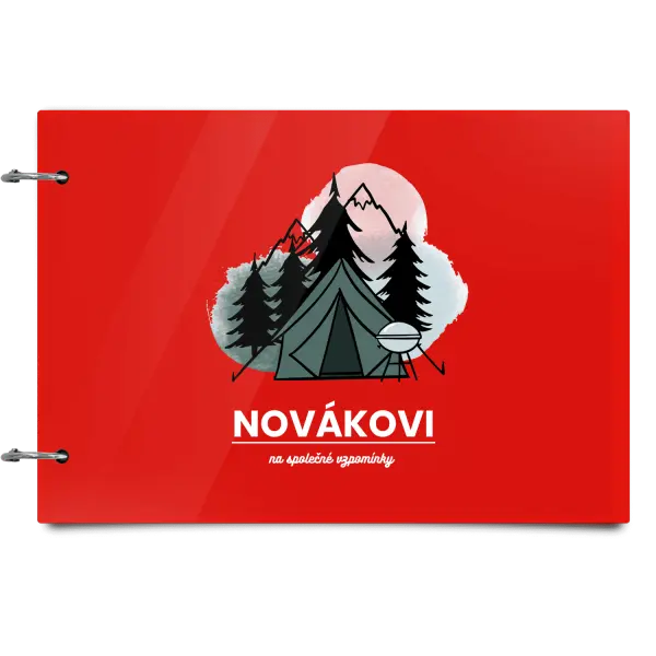 Plexi album se sponami Na společné vzpomínky