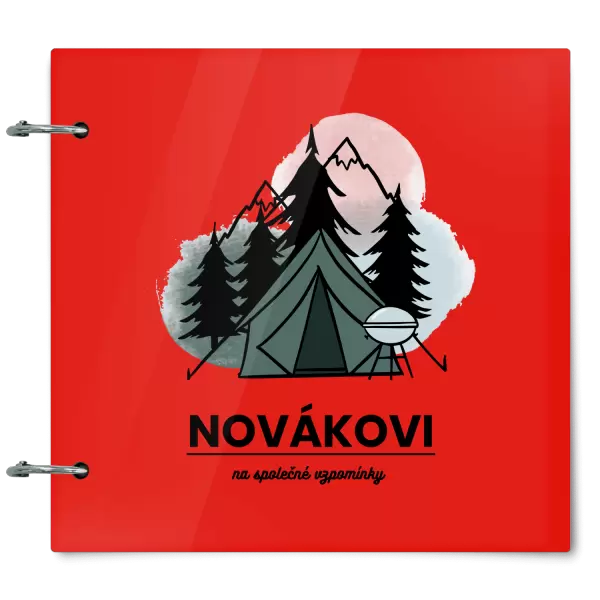 Plexi album se sponami Na společné vzpomínky