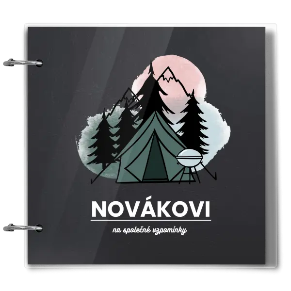Plexi album se sponami Na společné vzpomínky
