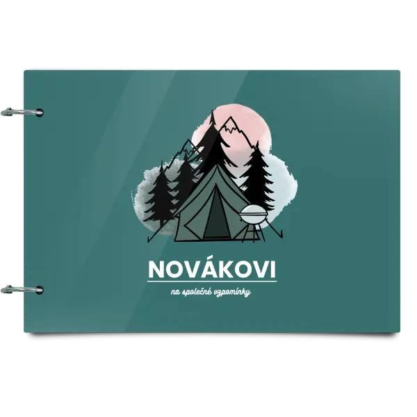 Plexi album se sponami Na společné vzpomínky