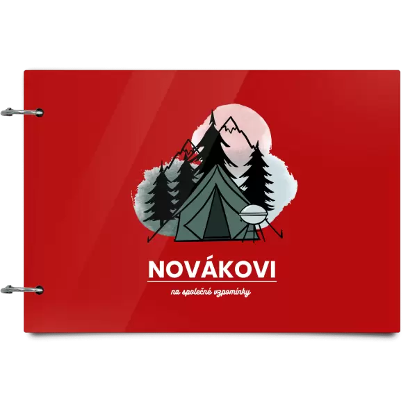 Plexi album se sponami Na společné vzpomínky