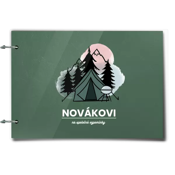 Plexi album se sponami Na společné vzpomínky