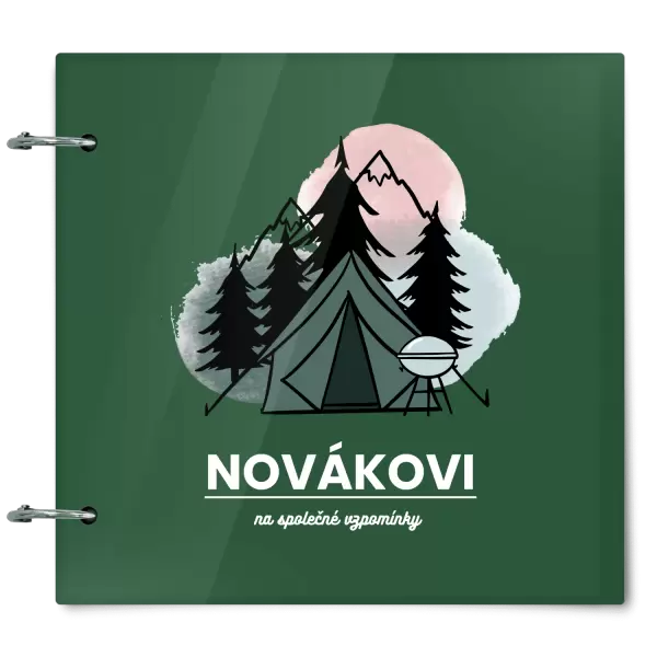 Plexi album se sponami Na společné vzpomínky
