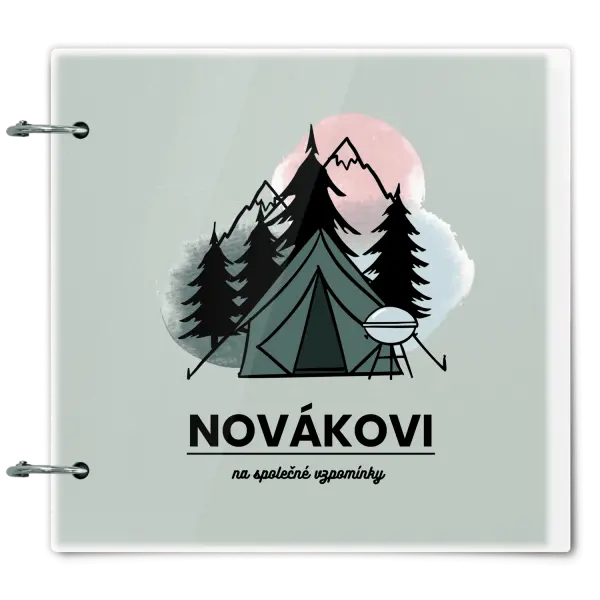 Plexi album se sponami Na společné vzpomínky