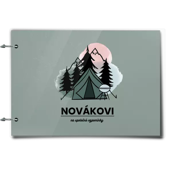 Plexi album se sponami Na společné vzpomínky