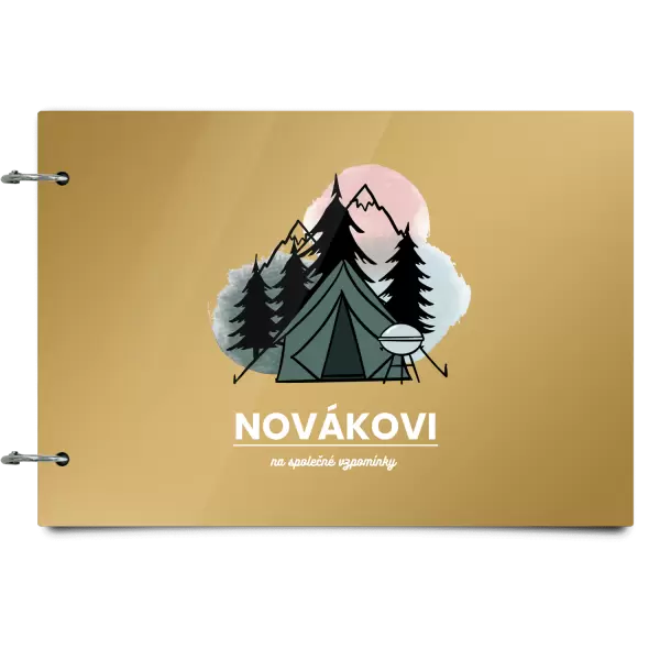 Plexi album se sponami Na společné vzpomínky