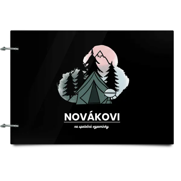Plexi album se sponami Na společné vzpomínky