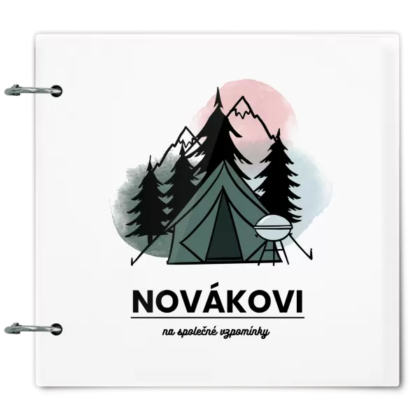 Plexi album se sponami Na společné vzpomínky