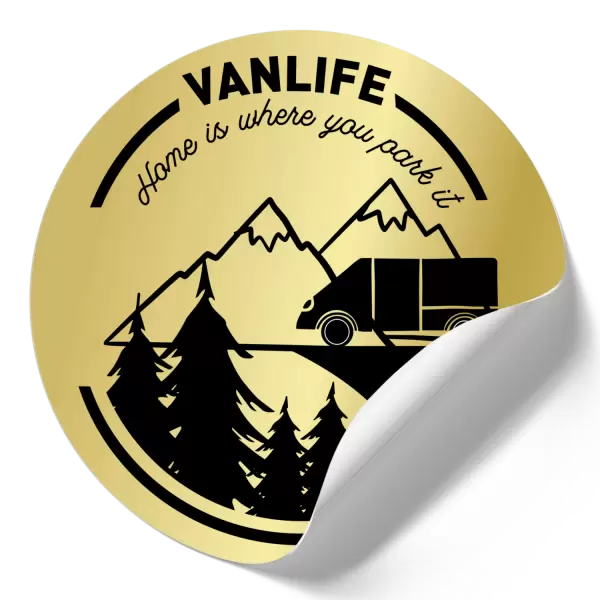 Samolepka Vanlife home