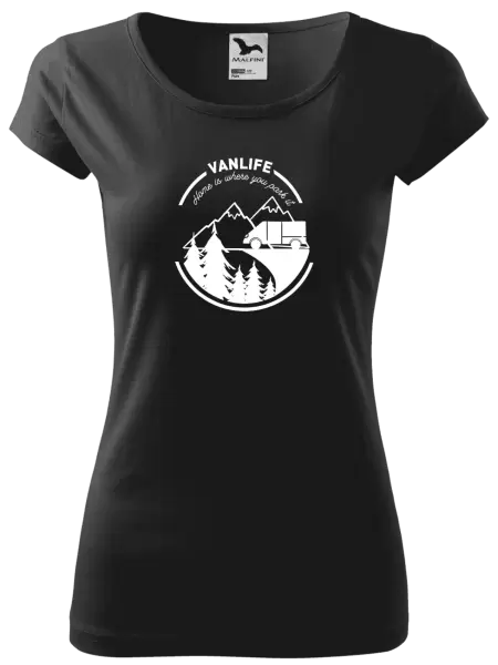 Dámské tričko Vanlife home