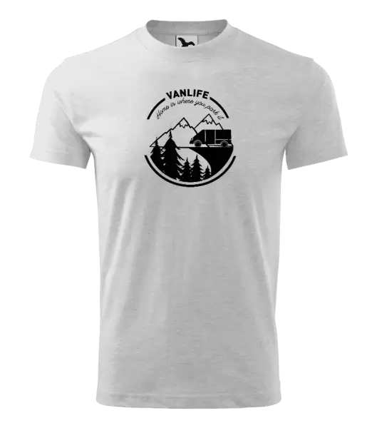 Dětské tričko Vanlife home