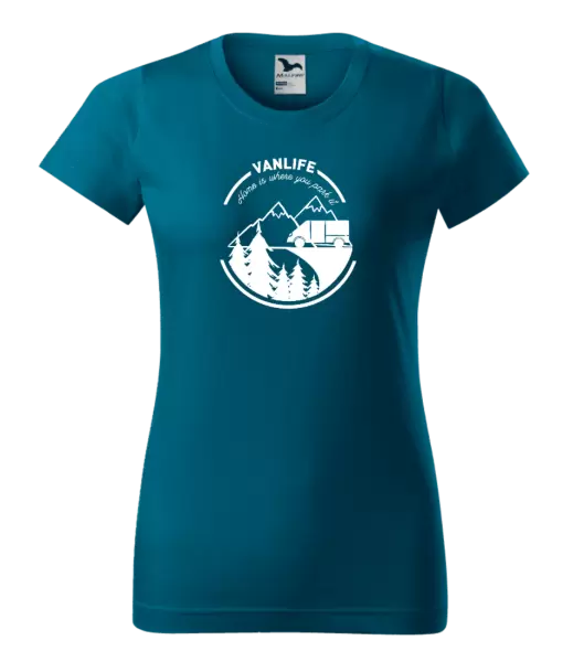 Dámské tričko Vanlife home