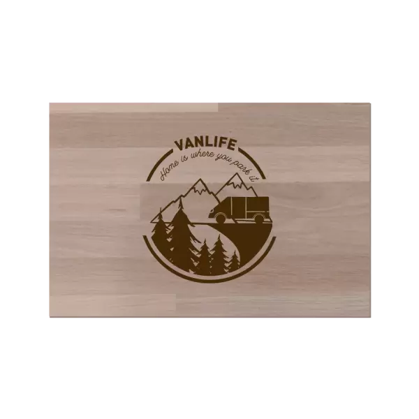 Bukové prkénko Vanlife home