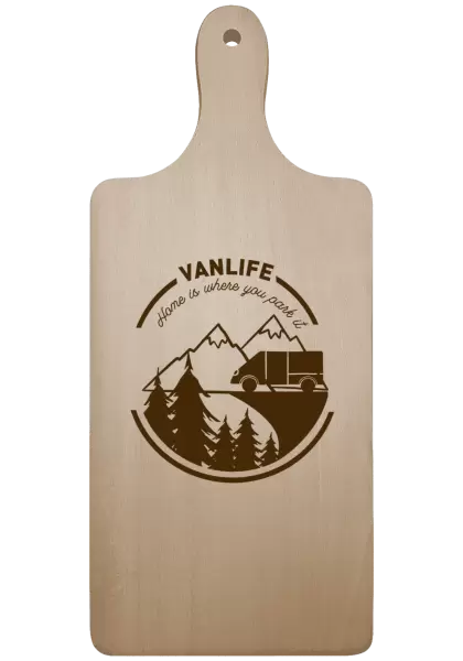 Doštička Vanlife home