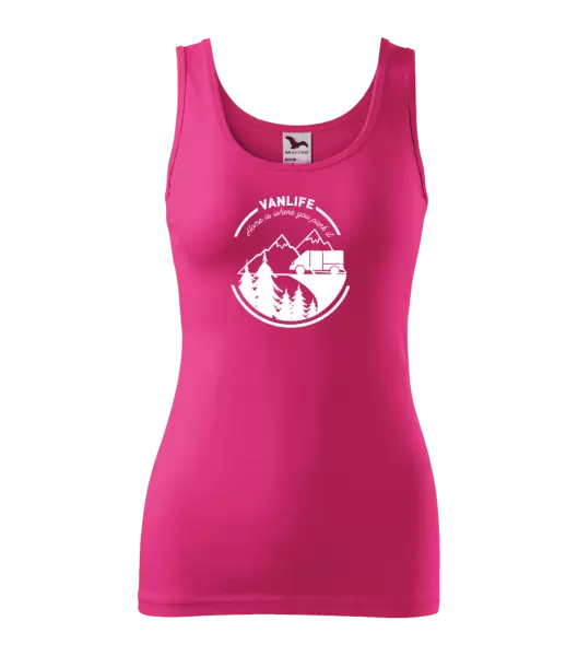 Dámské tílko Vanlife home