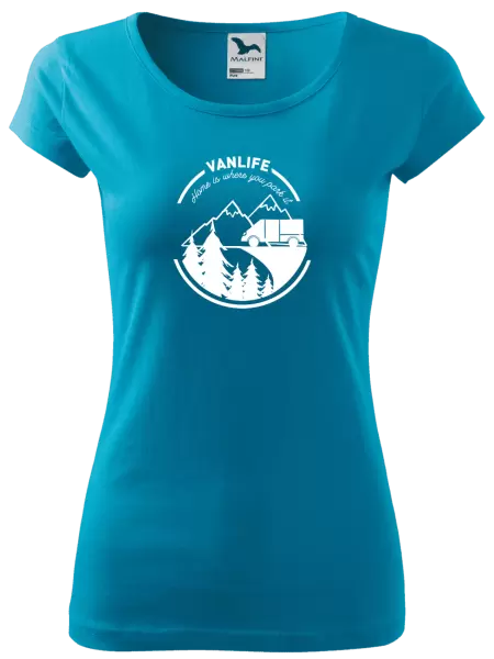 Dámské tričko Vanlife home