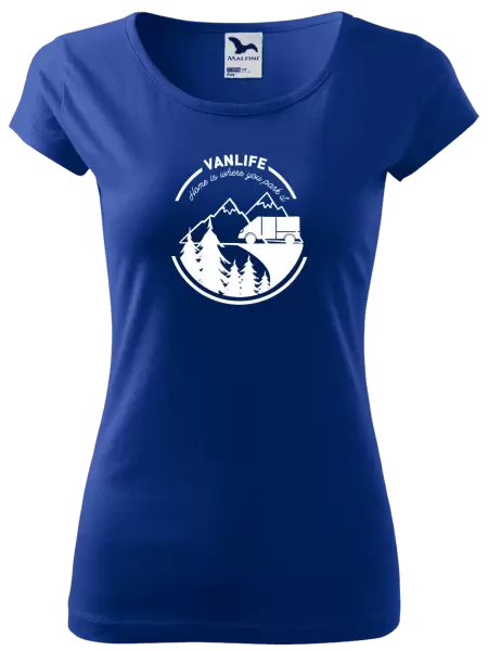 Dámské tričko Vanlife home