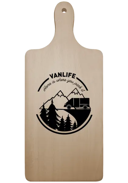 Doštička Vanlife home