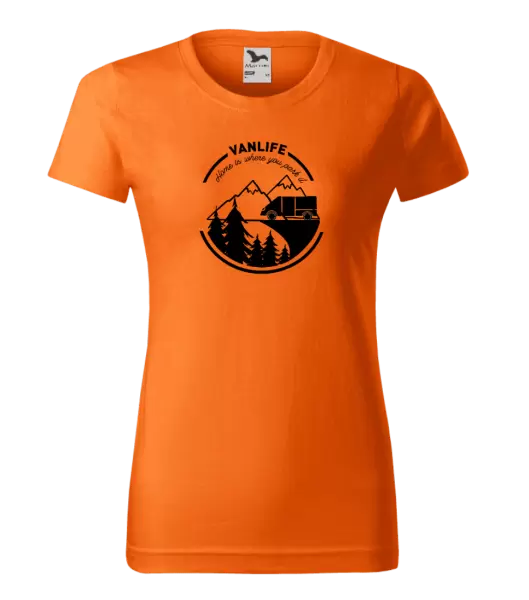 Dámské tričko Vanlife home