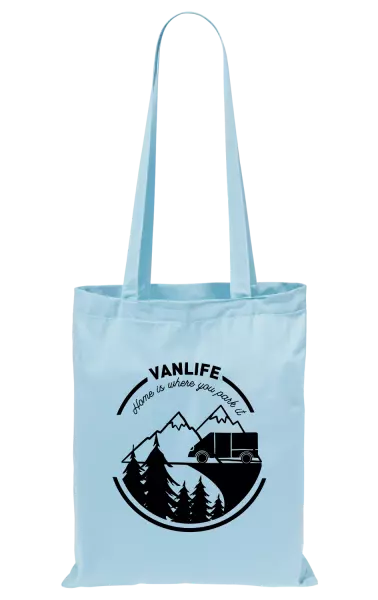 Látková taška Vanlife home