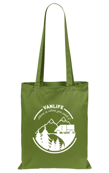 Látková taška Vanlife home