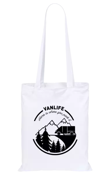 Látková taška Vanlife home