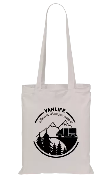 Látková taška Vanlife home