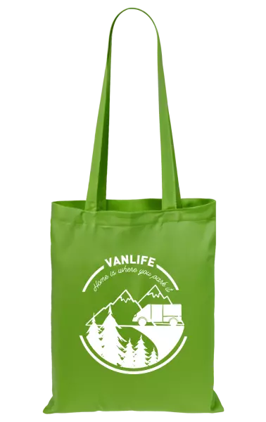 Látková taška Vanlife home