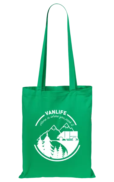 Látková taška Vanlife home