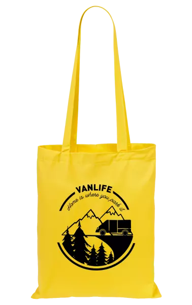 Látková taška Vanlife home