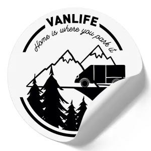 Samolepka Vanlife home