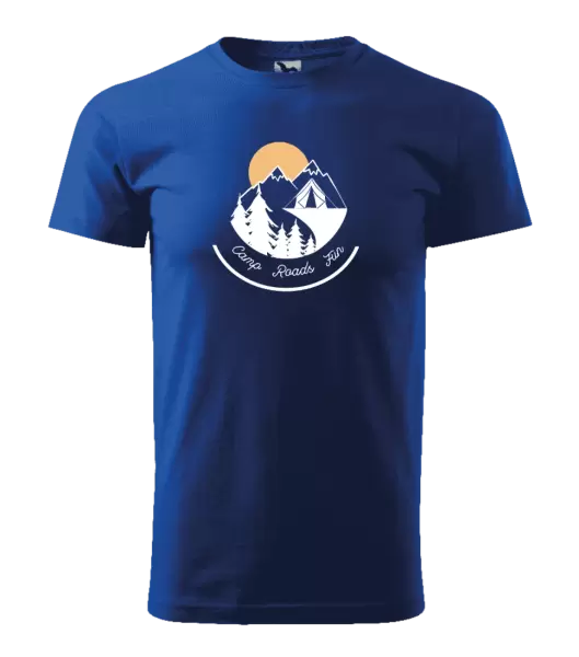 Pánské tričko Camp roads fun