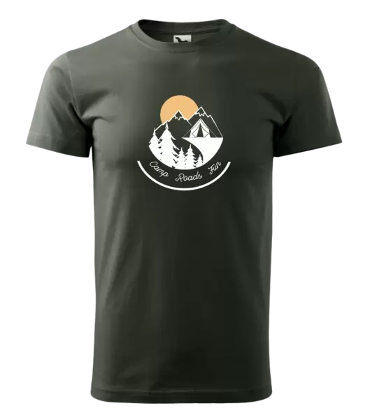 Pánské tričko Camp roads fun