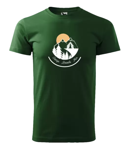 Pánské tričko Camp roads fun