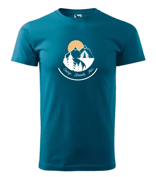 Pánské tričko Camp roads fun