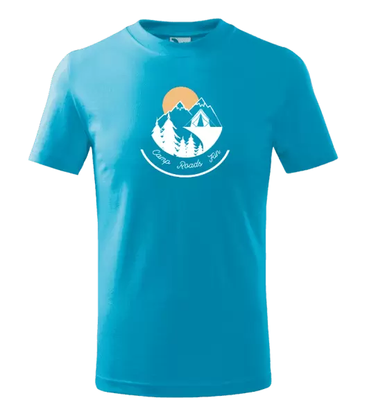 Dětské tričko Camp roads fun